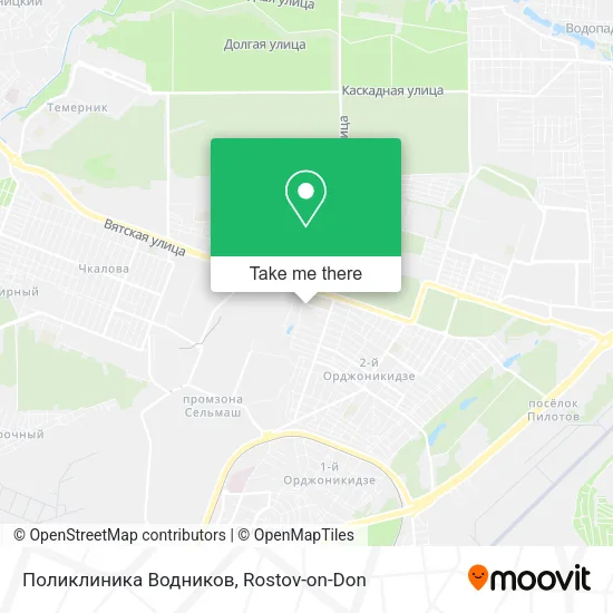 Поликлиника Водников map