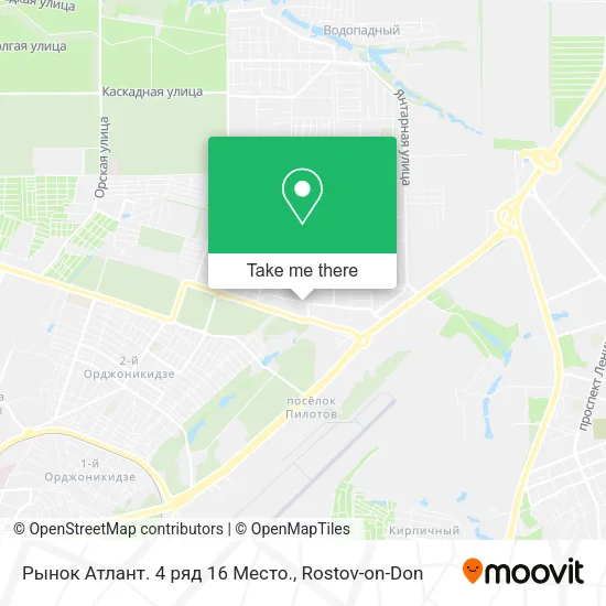 Рынок Атлант. 4 ряд 16 Место. map