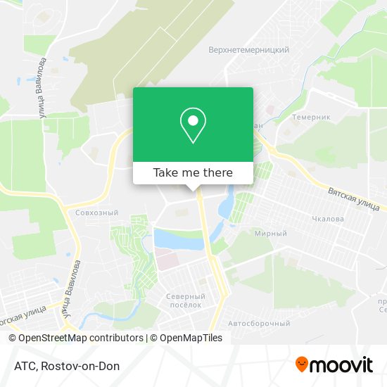 АТС map