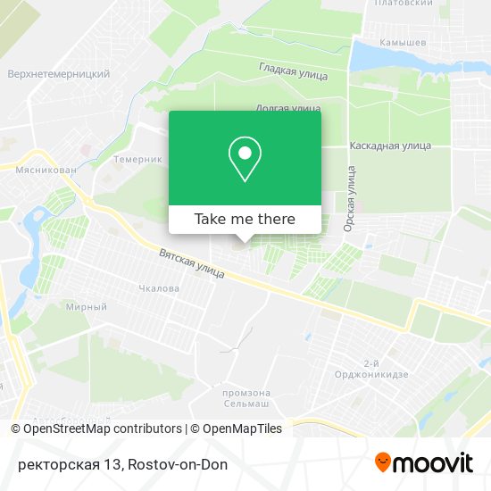 ректорская 13 map