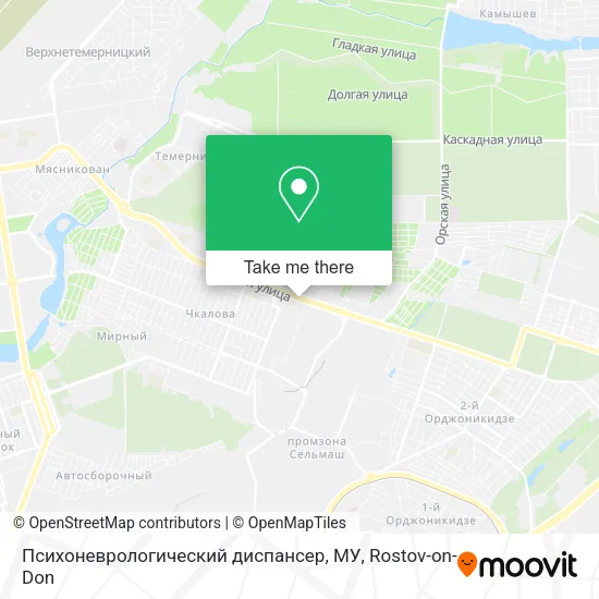 Психоневрологический диспансер, МУ map