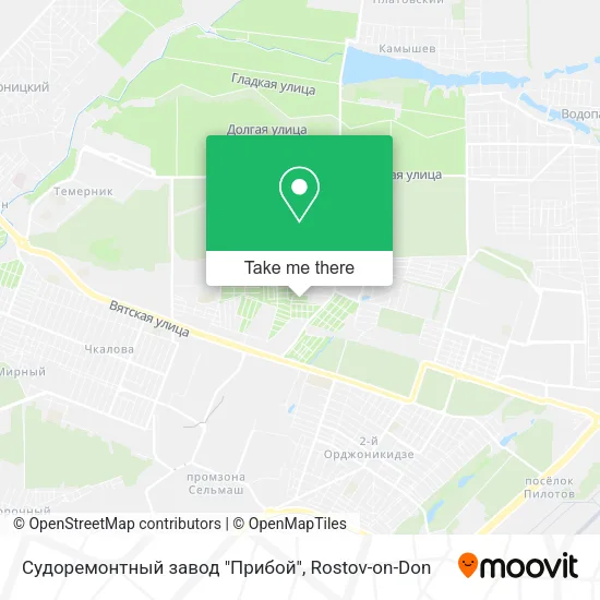 Судоремонтный завод "Прибой" map