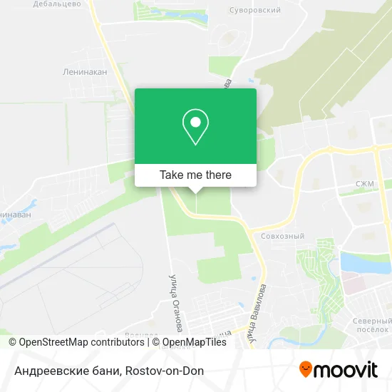Андреевские бани map