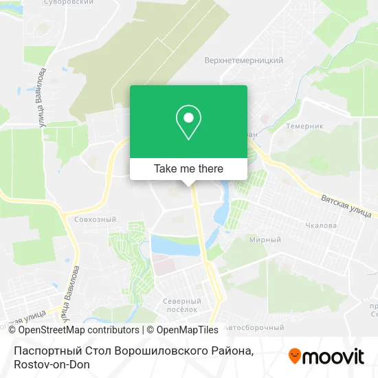 Паспортный Стол Ворошиловского Района map