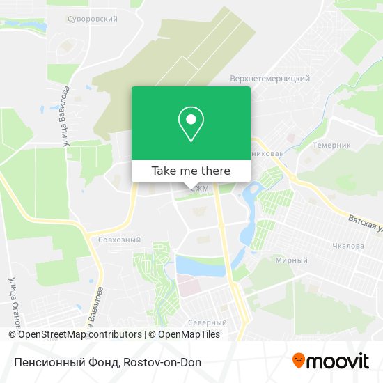 Пенсионный Фонд map