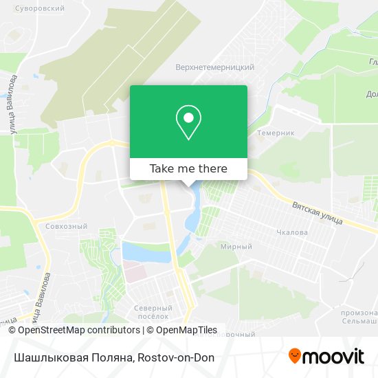 Шашлыковая Поляна map