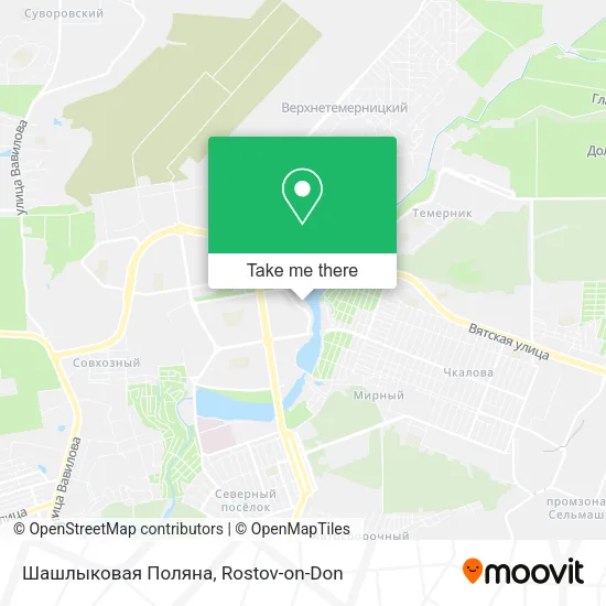 Шашлыковая Поляна map