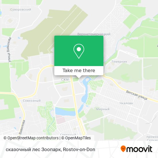 сказочный лес Зоопарк map