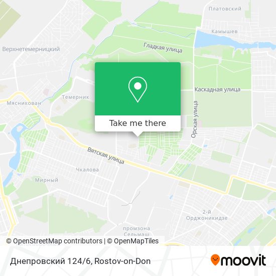 Днепровский 124/6 map