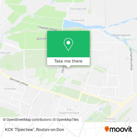 КСК "Престиж" map
