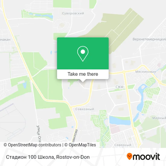 Стадион  100 Школа map