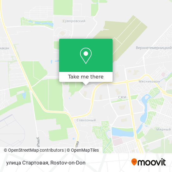 улица Стартовая map