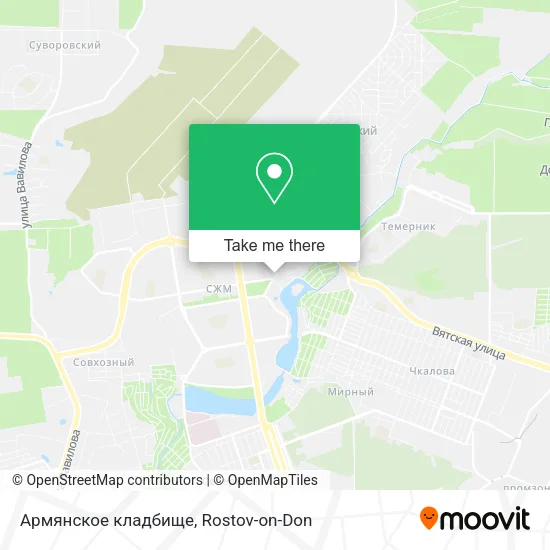 Армянское кладбище map