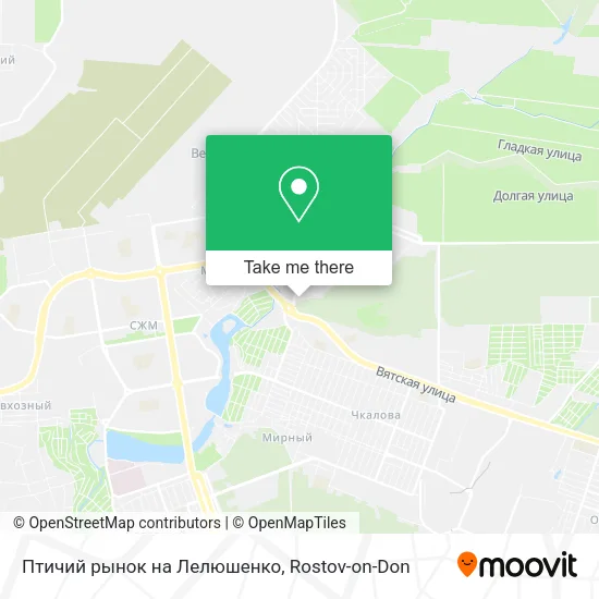 Птичий рынок на Лелюшенко map