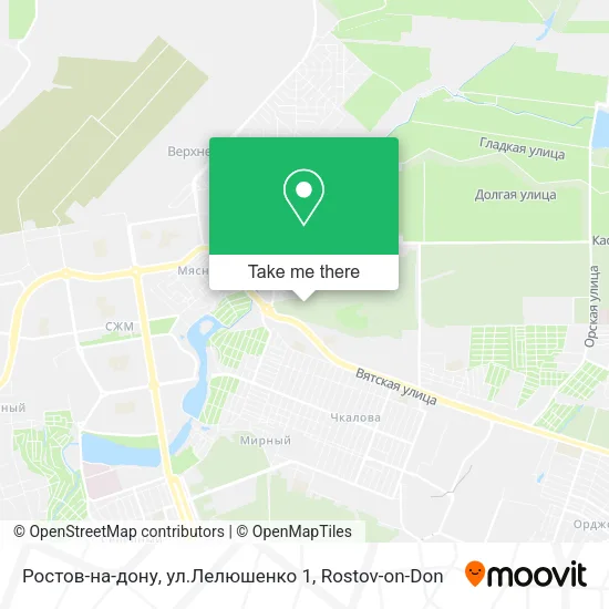 Ростов-на-дону, ул.Лелюшенко 1 map