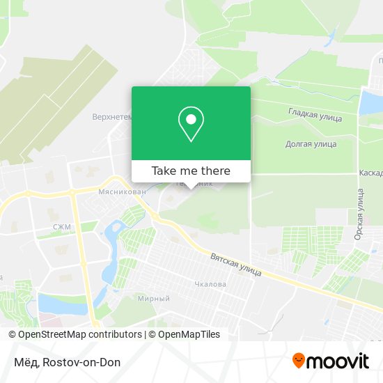 Мёд map
