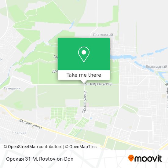 Орская 31 М map