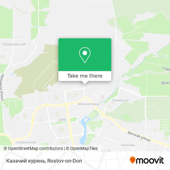 Казачий курень map