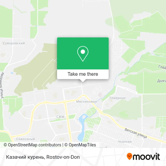 Казачий курень map