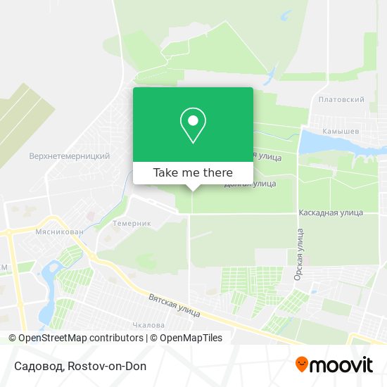 Садовод map
