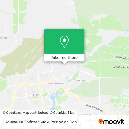 Конечная Орбитальной map