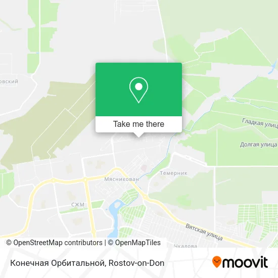 Конечная Орбитальной map