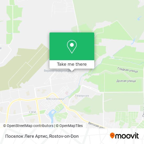 Поселок Леге Артис map