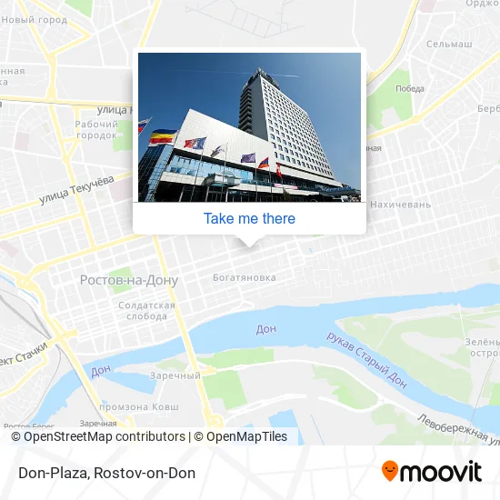 Don-Plaza map