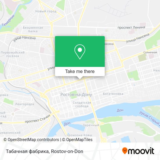 Табачная фабрика map