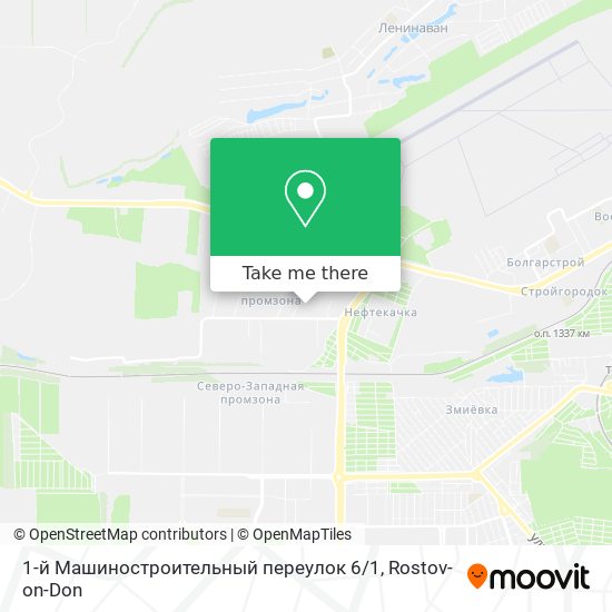 1-й Машиностроительный переулок 6 / 1 map