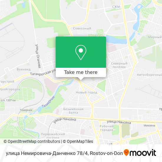 улица Немировича-Данченко 78/4 map