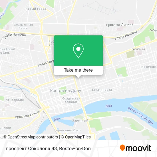 проспект Соколова 43 map