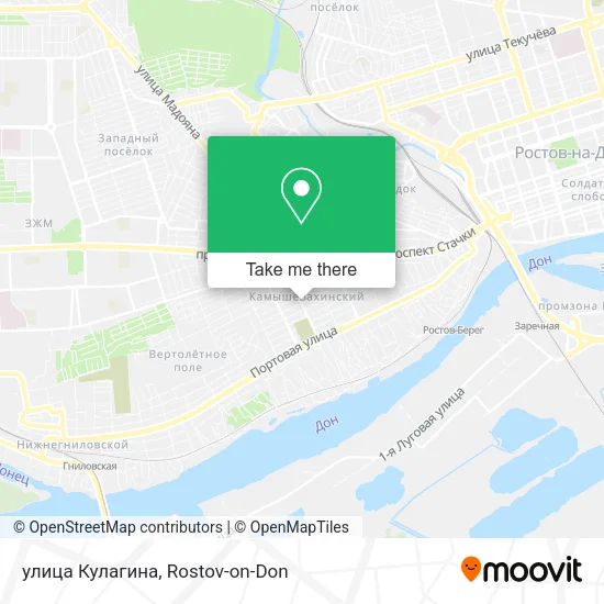 улица Кулагина map