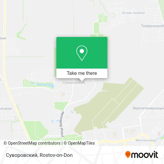 Суворовский map