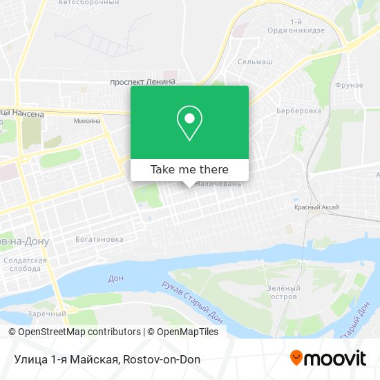 Улица 1-я Майская map