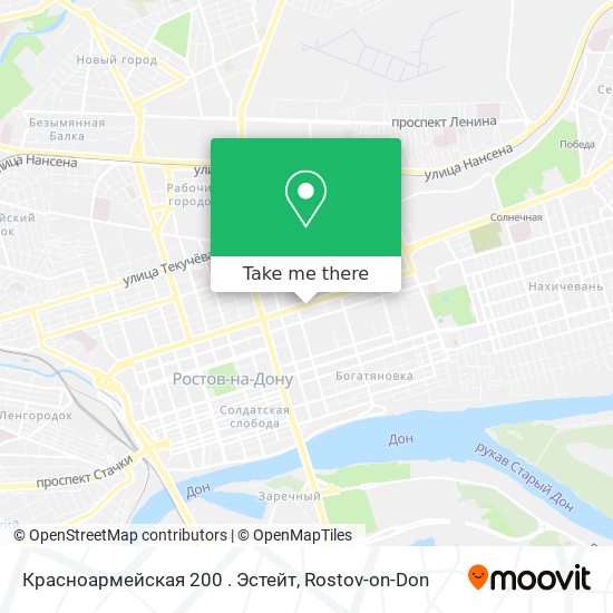 Красноармейская 200 . Эстейт map