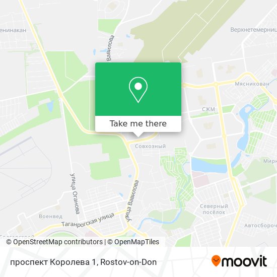 проспект Королева 1 map