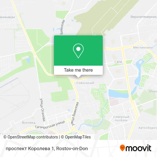 проспект Королева 1 map