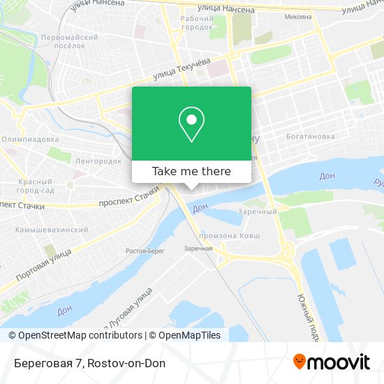 Береговая 7 map