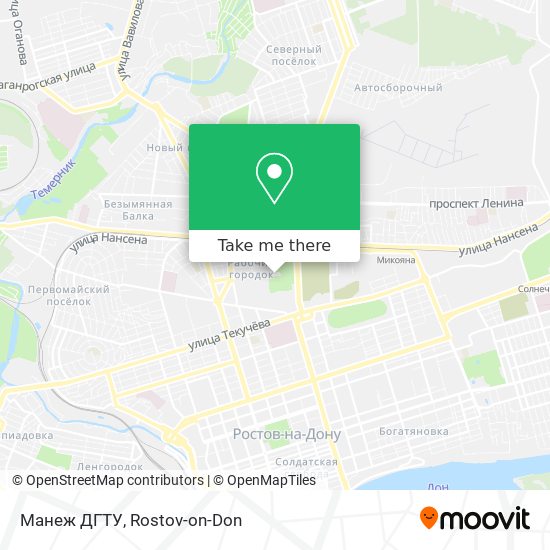 Манеж ДГТУ map