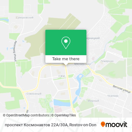 проспект Космонавтов 22А/30А map