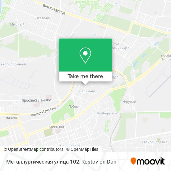 Металлургическая улица 102 map