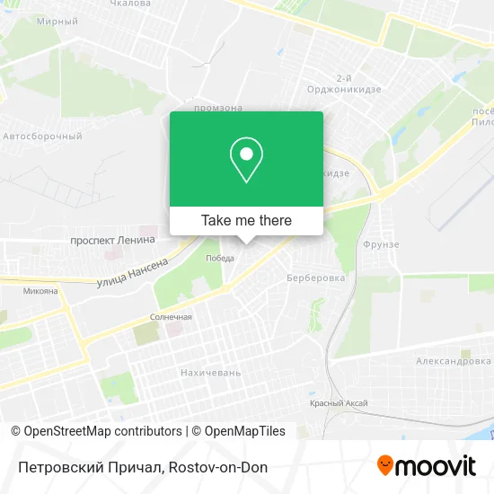 Петровский Причал map