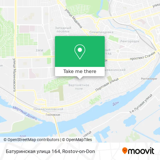 Батуринская улица 164 map