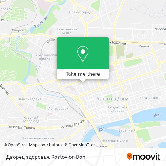 Дворец здоровья map