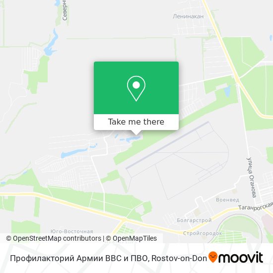 Профилакторий Армии ВВС и ПВО map