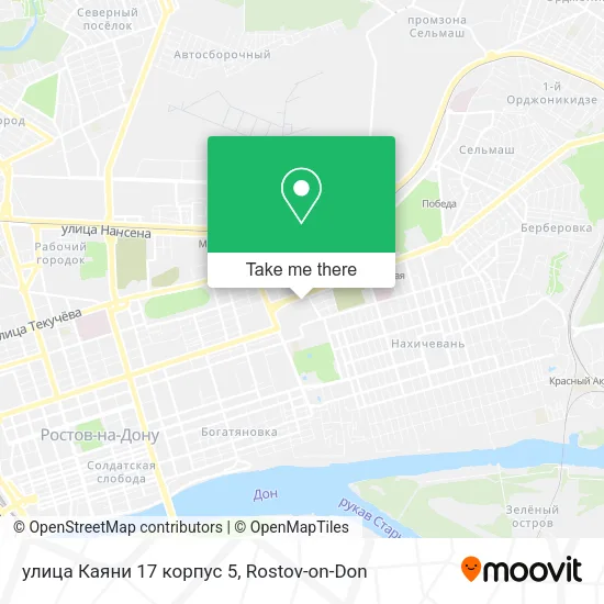 улица Каяни 17 корпус 5 map