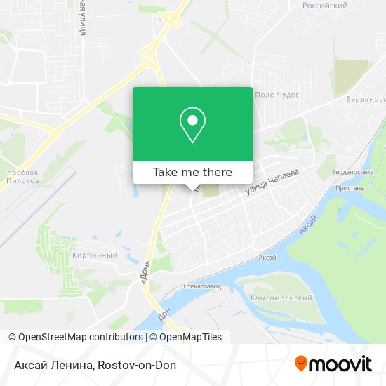 Аксай Ленина map