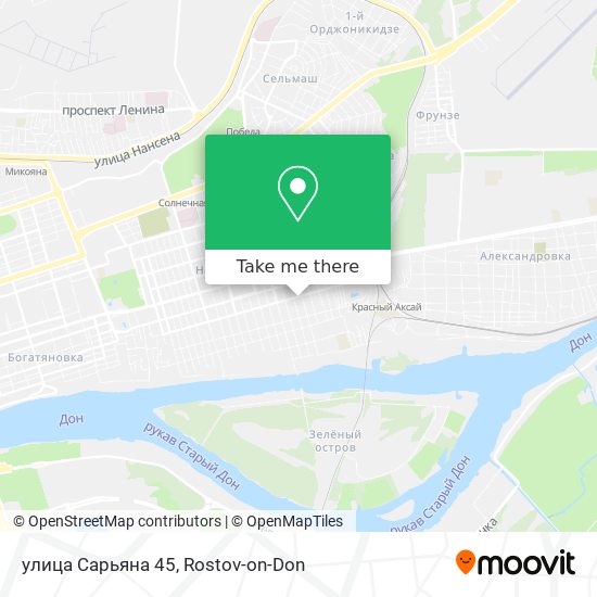 улица Сарьяна 45 map