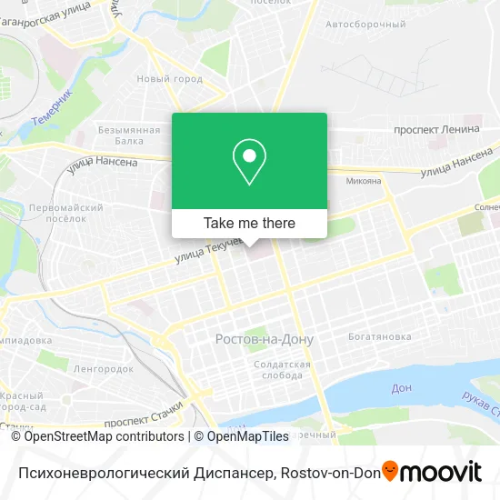 Психоневрологический Диспансер map